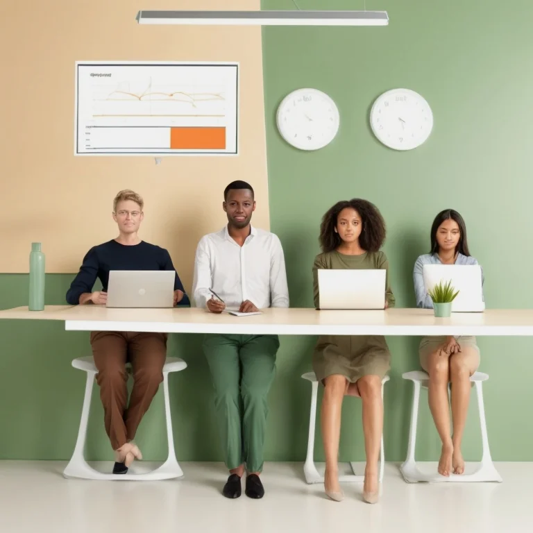 Corporate group coaching session